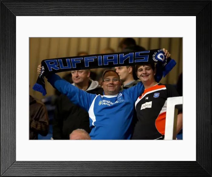 Framed Print : Brighton & Hove Albion vs. QPR: Away Game (September 18, 2013) Framed Print : Brighton & Hove Albion vs. QPR: Away Game (September 18, 2013)