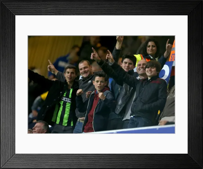 Framed Print : Brighton & Hove Albion vs. QPR: Away Game (September 18, 2013) Framed Print : Brighton & Hove Albion vs. QPR: Away Game (September 18, 2013)