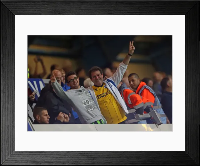 Framed Print : Brighton & Hove Albion vs. QPR: Away Game (September 18, 2013)