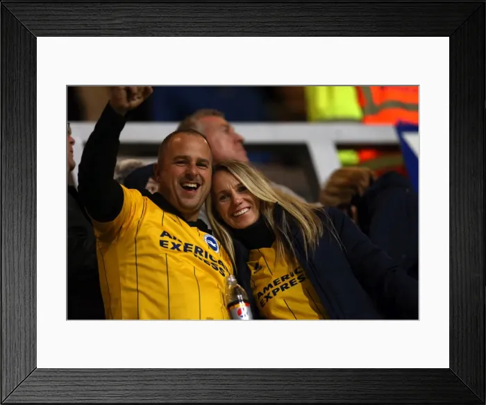Framed Print : Electric Atmosphere: QPR Away Day 2013-14 - Brighton and Hove Albion Crowd Shots Framed Print : Electric Atmosphere: QPR Away Day 2013-14 - Brighton and Hove Albion Crowd Shots