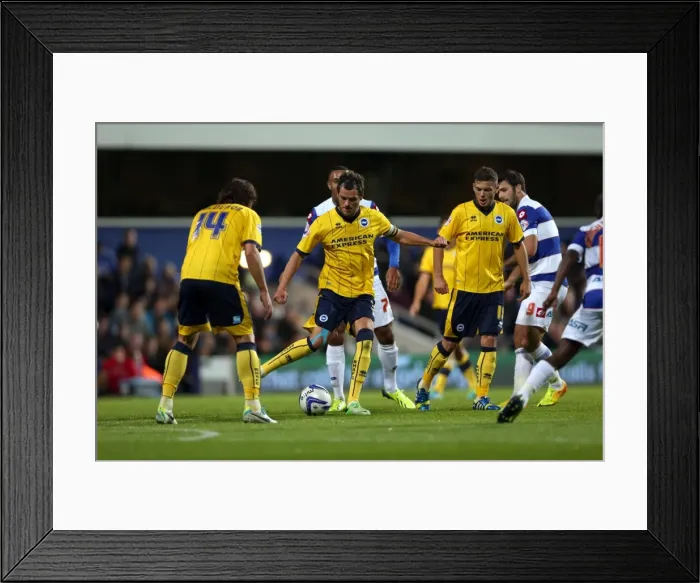 Framed Print : Brighton & Hove Albion vs. QPR: Away Game (September 18, 2013) Framed Print : Brighton & Hove Albion vs. QPR: Away Game (September 18, 2013)