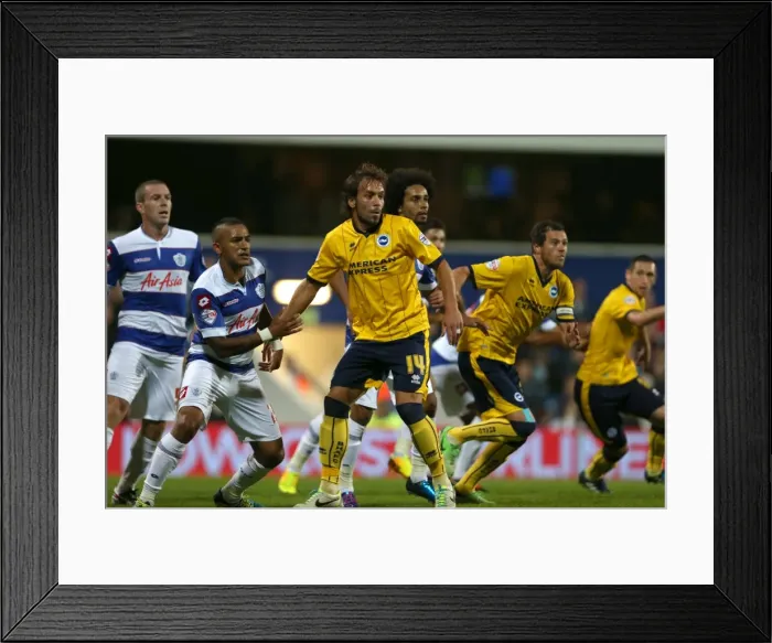Framed Print : Brighton & Hove Albion vs. QPR: Away Game (September 18, 2013) Framed Print : Brighton & Hove Albion vs. QPR: Away Game (September 18, 2013)