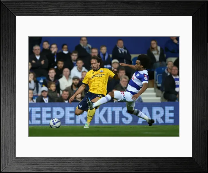 Framed Print : Brighton & Hove Albion vs. QPR: Away Game (September 18, 2013) Framed Print : Brighton & Hove Albion vs. QPR: Away Game (September 18, 2013)