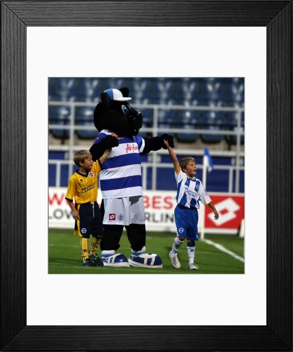 Framed Print : Brighton & Hove Albion vs. QPR: Away Game - September 18, 2013 Framed Print : Brighton & Hove Albion vs. QPR: Away Game - September 18, 2013