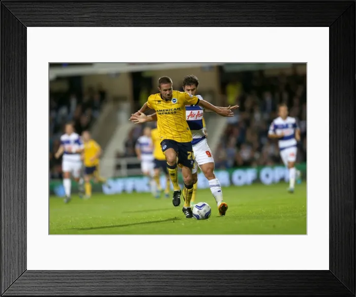 Framed Print : Brighton & Hove Albion vs. QPR: Away Game (September 18, 2013) Framed Print : Brighton & Hove Albion vs. QPR: Away Game (September 18, 2013)