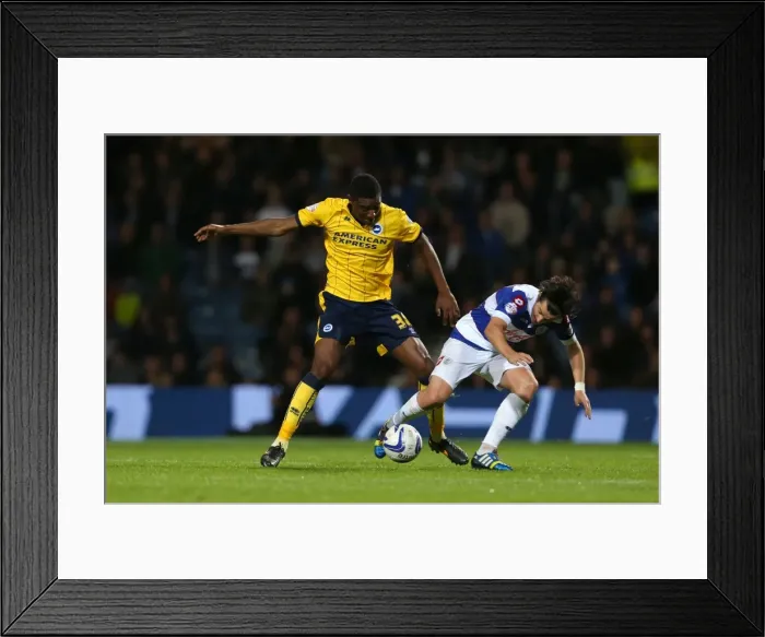 Framed Print : Brighton & Hove Albion vs. QPR: Away Game - September 18, 2013 Framed Print : Brighton & Hove Albion vs. QPR: Away Game - September 18, 2013