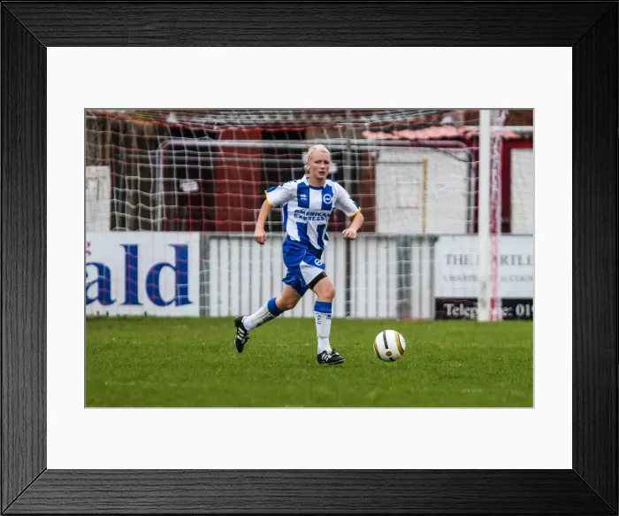 Framed Print : Brighton And Hove Albion Season 2013-14: Womens Matches: Chesham Framed Print : Brighton And Hove Albion Season 2013-14: Womens Matches: Chesham