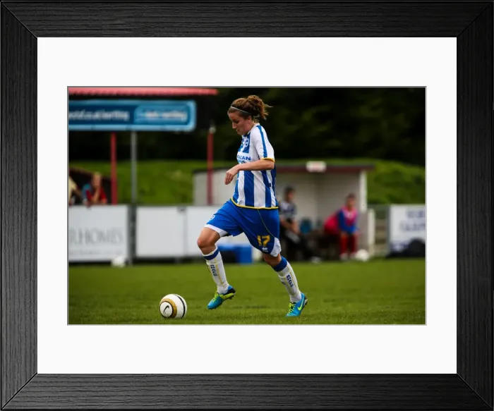 Framed Print : Brighton & Hove Albion Women vs. Chesham: 2013-14 Season Framed Print : Brighton & Hove Albion Women vs. Chesham: 2013-14 Season