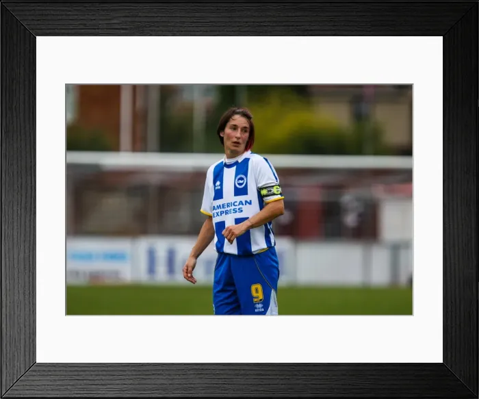 Framed Print : Brighton & Hove Albion Women vs. Chesham: 2013-14 Season Match Framed Print : Brighton & Hove Albion Women vs. Chesham: 2013-14 Season Match