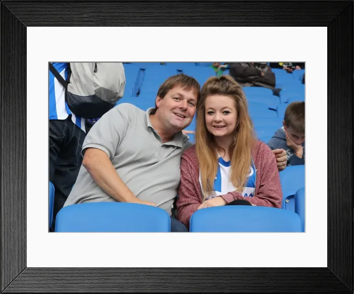 Framed Print : Brighton & Hove Albion FC: The Passionate Crowd at the Amex Stadium - 2013-14 Season (vs. Bolton Wanderers, Spanish Day) Framed Print : Brighton & Hove Albion FC: The Passionate Crowd at the Amex Stadium - 2013-14 Season (vs. Bolton Wanderers, Spanish Day)
