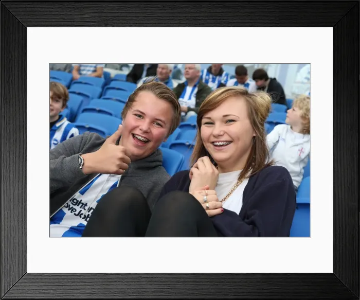 Framed Print : Brighton And Hove Albion Season 2013-14: 2013-14 Home Games: Bolton Wanderers - 21-09-2013 (Spanish Day!) Framed Print : Brighton And Hove Albion Season 2013-14: 2013-14 Home Games: Bolton Wanderers - 21-09-2013 (Spanish Day!)