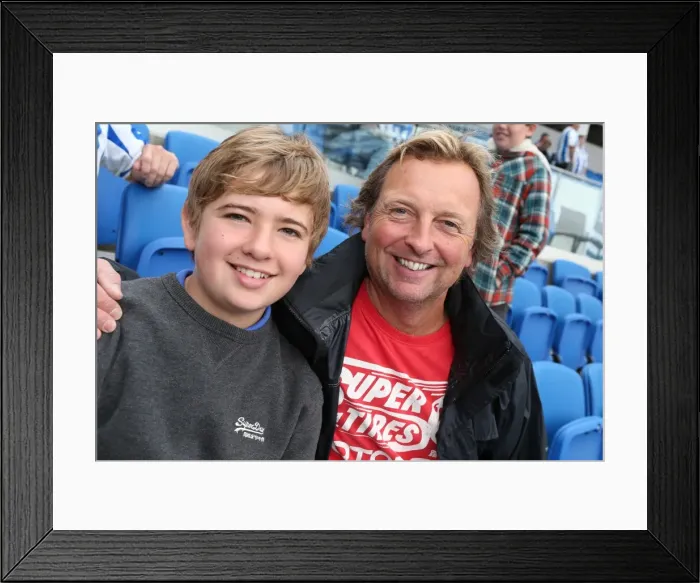 Framed Print : Brighton & Hove Albion vs. Bolton Wanderers (Spanish Day): 21-09-2013 - Home Game, Season 2013-14