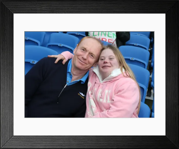 Framed Print : Crowd shots at the Amex - 2013-14 Framed Print : Crowd shots at the Amex - 2013-14