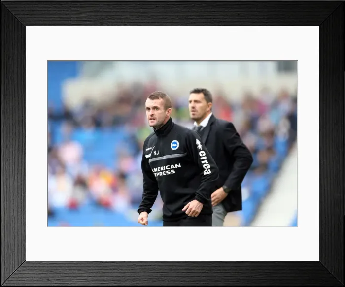 Framed Print : Brighton & Hove Albion vs. Bolton Wanderers (Spanish Day): 21-09-2013 - Home Game, Season 2013-14