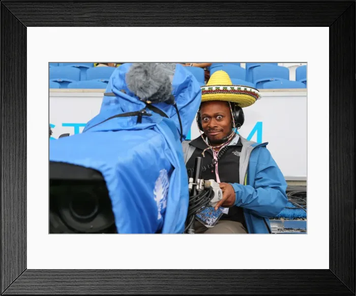 Framed Print : Brighton & Hove Albion vs. Bolton Wanderers (Spanish Day): 2013-14 Home Game
