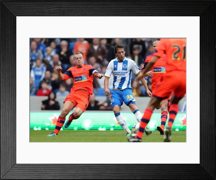 Framed Print : Brighton & Hove Albion vs. Bolton Wanderers (Spanish Day): 2013-14 Home Game Framed Print : Brighton & Hove Albion vs. Bolton Wanderers (Spanish Day): 2013-14 Home Game