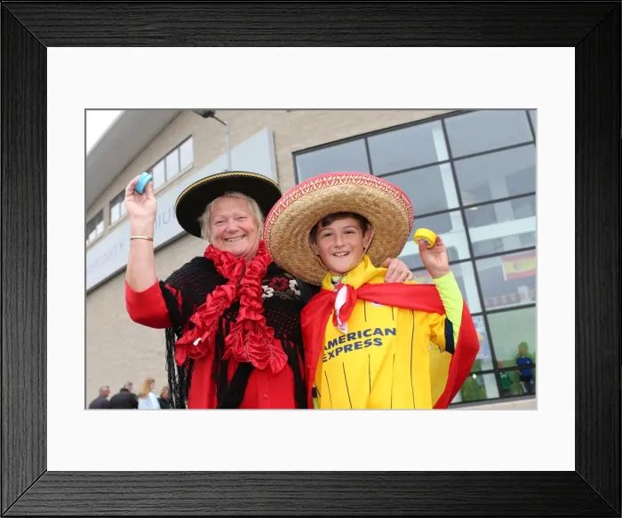 Framed Print : Brighton & Hove Albion Fans Celebrate Spanish Day at Amex Stadium vs. Bolton Wanderers (September 21, 2013) Framed Print : Brighton & Hove Albion Fans Celebrate Spanish Day at Amex Stadium vs. Bolton Wanderers (September 21, 2013)