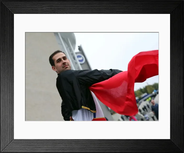 Framed Print : Brighton & Hove Albion's Spanish Day: Fans Celebrate Culture at Amex Stadium vs. Bolton Wanderers (September 21, 2013) Framed Print : Brighton & Hove Albion's Spanish Day: Fans Celebrate Culture at Amex Stadium vs. Bolton Wanderers (September 21, 2013)