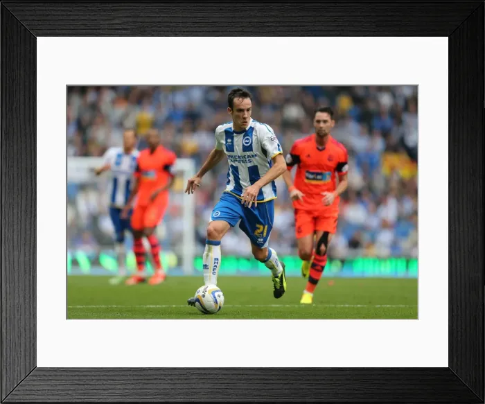 Framed Print : Brighton & Hove Albion's David Lopez Scores Against Bolton Wanderers in Skybet Championship (September 21, 2013) Framed Print : Brighton & Hove Albion's David Lopez Scores Against Bolton Wanderers in Skybet Championship (September 21, 2013)