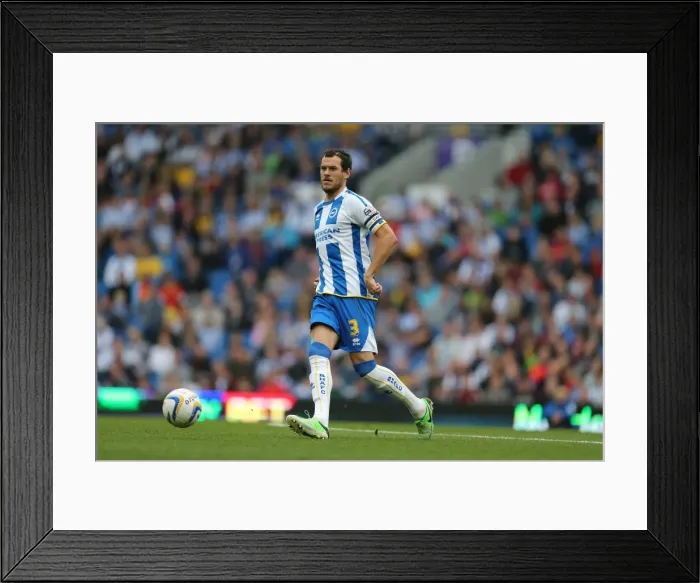 Framed Print : Gordon Greer in Action: Brighton & Hove Albion vs. Bolton Wanderers, September 21, 2013 (Spanish Day) Framed Print : Gordon Greer in Action: Brighton & Hove Albion vs. Bolton Wanderers, September 21, 2013 (Spanish Day)