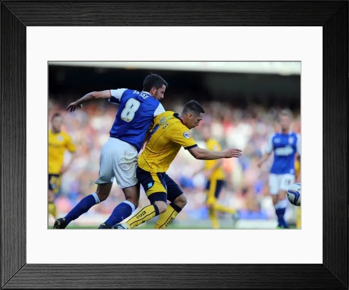 Framed Print : Brighton & Hove Albion vs. Ipswich Town: Away Game - September 28, 2013