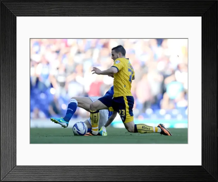 Framed Print : Brighton & Hove Albion vs. Ipswich Town: Away Game - September 28, 2013