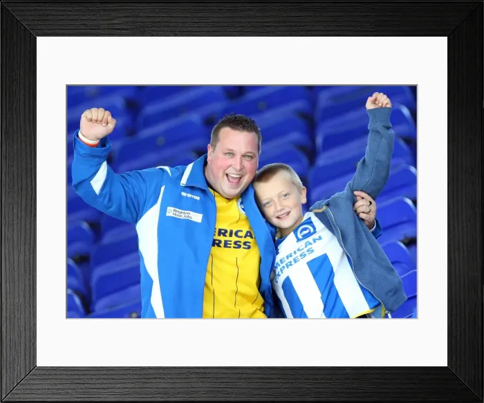 Framed Print : Brighton and Hove Albion Away Day at Ipswich Town: A Sea of Supporters (September 28, 2013) Framed Print : Brighton and Hove Albion Away Day at Ipswich Town: A Sea of Supporters (September 28, 2013)