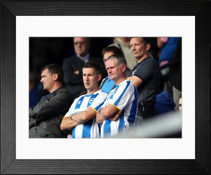 Framed Print : Brighton & Hove Albion vs. Ipswich Town: Away Game - September 28, 2013