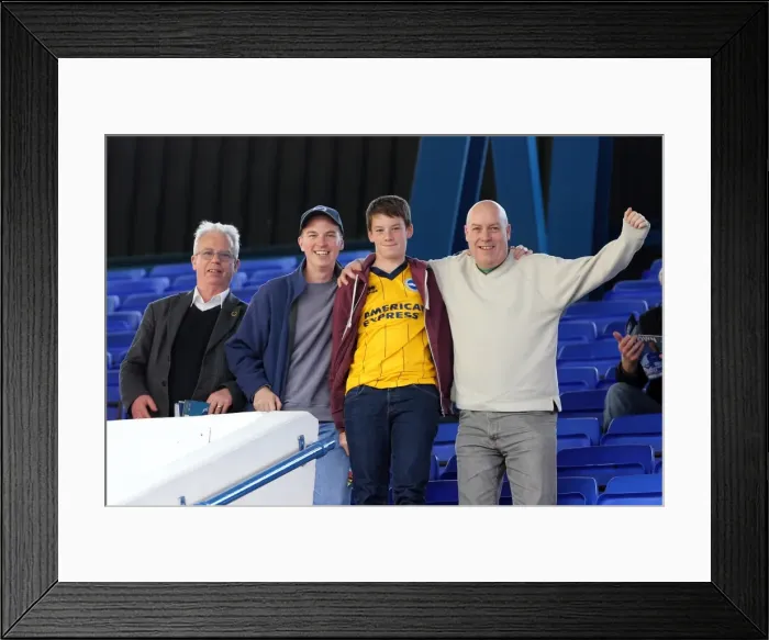 Framed Print : Brighton and Hove Albion Away Days 2013-14: Fan Excitement at Ipswich Town (September 28, 2013) Framed Print : Brighton and Hove Albion Away Days 2013-14: Fan Excitement at Ipswich Town (September 28, 2013)