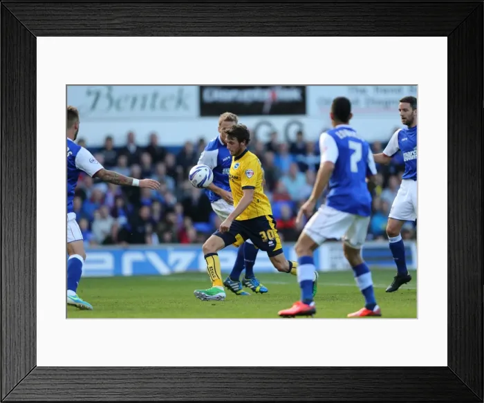 Framed Print : Brighton & Hove Albion vs. Ipswich Town: Away Game - September 28, 2013