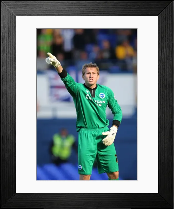 Framed Print : Brighton & Hove Albion's Tomasz Kuszczak in Action at Ipswich Town, Skybet Championship 2013 Framed Print : Brighton & Hove Albion's Tomasz Kuszczak in Action at Ipswich Town, Skybet Championship 2013