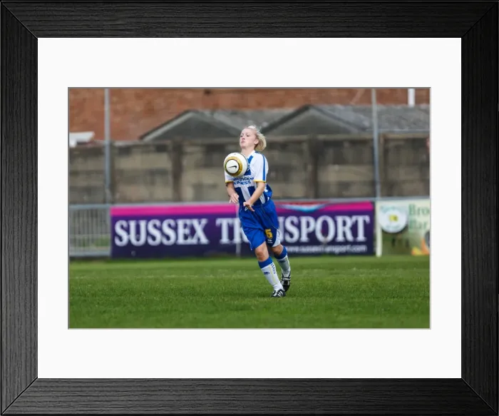 Framed Print : Thrilling Showdown: Brighton & Hove Albion vs. West Ham United (Women's Football, 2013-14 Season) Framed Print : Thrilling Showdown: Brighton & Hove Albion vs. West Ham United (Women's Football, 2013-14 Season)