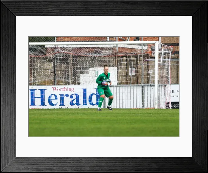Framed Print : Brighton & Hove Albion vs. West Ham United: 2013-14 Women's Football Match
