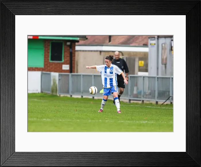 Framed Print : Brighton & Hove Albion Women's Team vs. West Ham United: A 2013-14 Season Thriller Framed Print : Brighton & Hove Albion Women's Team vs. West Ham United: A 2013-14 Season Thriller