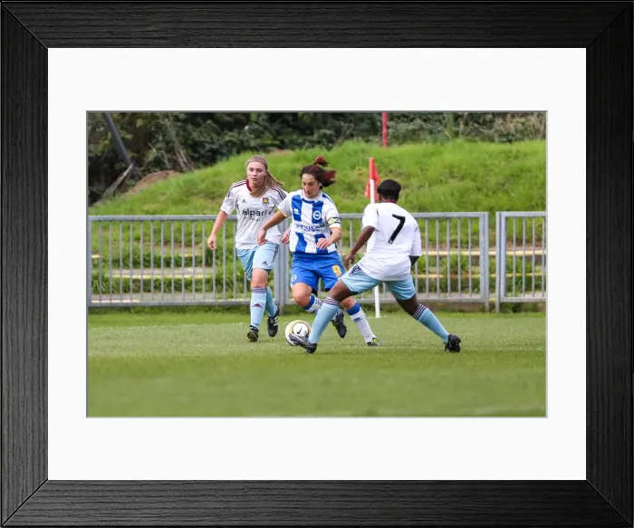 Framed Print : Thrilling Showdown: Brighton & Hove Albion vs. West Ham United (Women's Football, 2013-14 Season) Framed Print : Thrilling Showdown: Brighton & Hove Albion vs. West Ham United (Women's Football, 2013-14 Season)