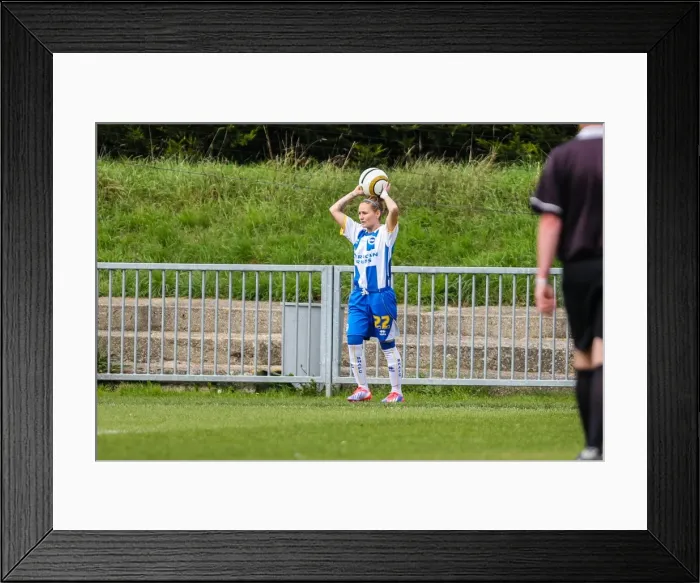 Framed Print : Battle of the Women's Football Field: Brighton & Hove Albion vs. West Ham United (2013-14) Framed Print : Battle of the Women's Football Field: Brighton & Hove Albion vs. West Ham United (2013-14)