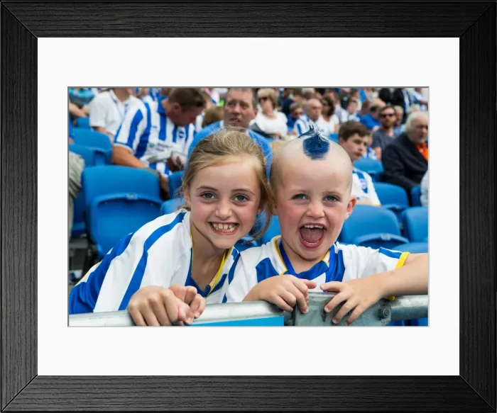 Framed Print : Brighton Derby County AFC 130810 Framed Print : Brighton Derby County AFC 130810