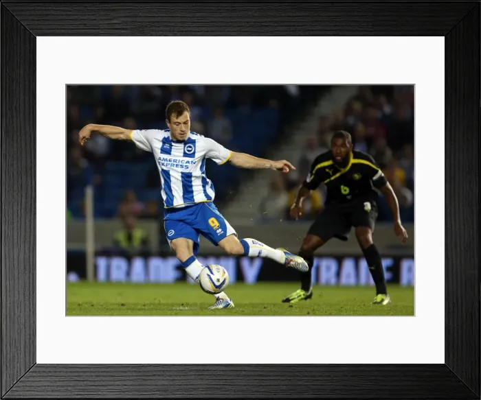 Framed Print : Brighton & Hove Albion vs. Sheffield Wednesday (2013-14 Season) - Home Game Highlights (1-10-2013) Framed Print : Brighton & Hove Albion vs. Sheffield Wednesday (2013-14 Season) - Home Game Highlights (1-10-2013)