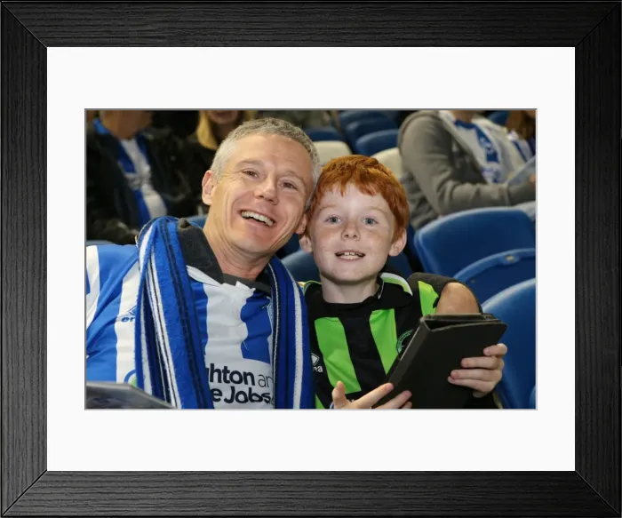 Framed Print : Brighton & Hove Albion vs. Sheffield Wednesday (2013-14): Home Game Highlights (1-10-2013) Framed Print : Brighton & Hove Albion vs. Sheffield Wednesday (2013-14): Home Game Highlights (1-10-2013)