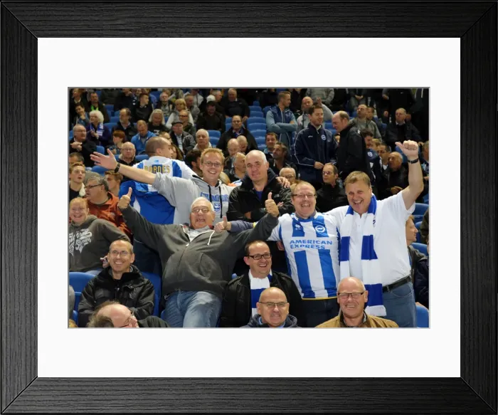 Framed Print : Brighton & Hove Albion vs. Sheffield Wednesday (2013-10-01) - Home Game from the 2013-14 Season Framed Print : Brighton & Hove Albion vs. Sheffield Wednesday (2013-10-01) - Home Game from the 2013-14 Season