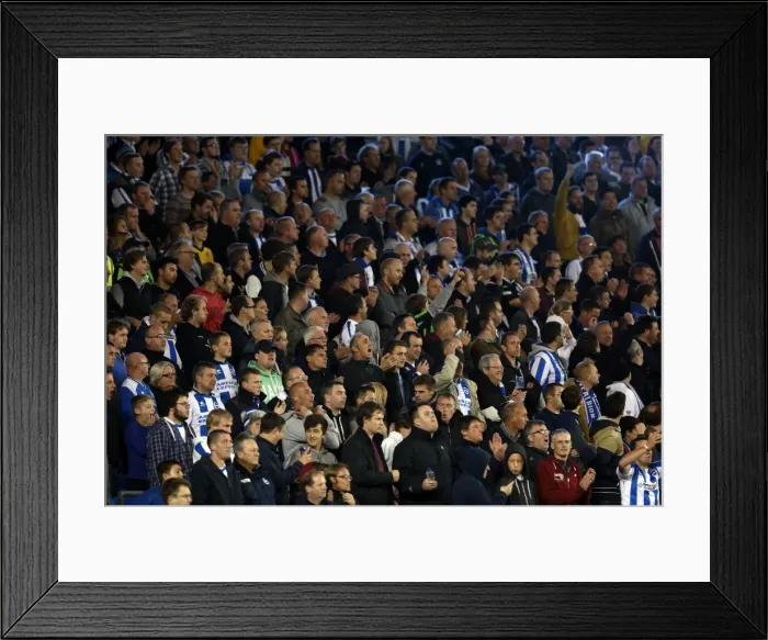 Framed Print : Brighton & Hove Albion vs. Sheffield Wednesday (2013-10-01) - A Home Game from the 2013-14 Season Framed Print : Brighton & Hove Albion vs. Sheffield Wednesday (2013-10-01) - A Home Game from the 2013-14 Season