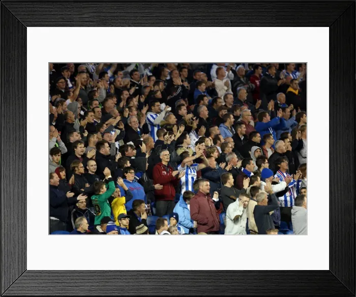 Framed Print : Brighton & Hove Albion vs. Sheffield Wednesday (2013-10-01) - A Home Game from the 2013-14 Season Framed Print : Brighton & Hove Albion vs. Sheffield Wednesday (2013-10-01) - A Home Game from the 2013-14 Season