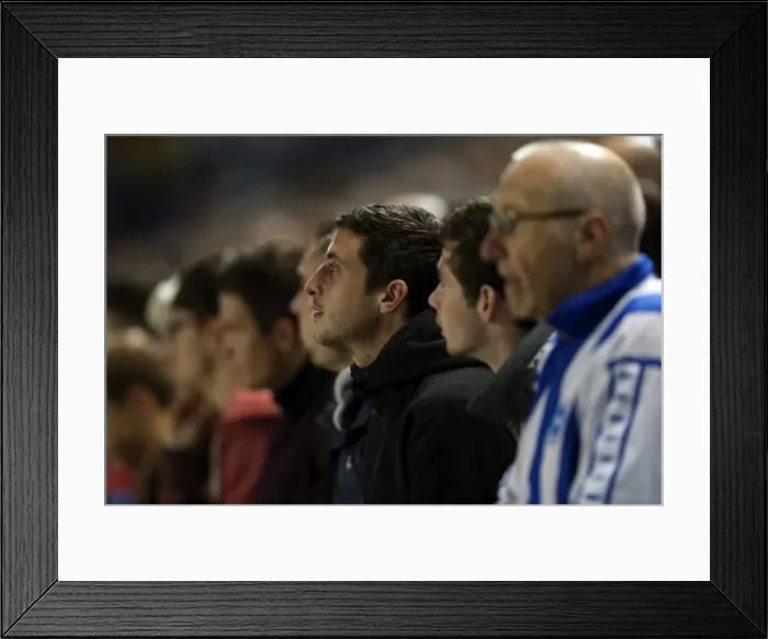 Framed Print : Brighton & Hove Albion vs. Sheffield Wednesday (2013-10-01) - A Home Game from the 2013-14 Season Framed Print : Brighton & Hove Albion vs. Sheffield Wednesday (2013-10-01) - A Home Game from the 2013-14 Season