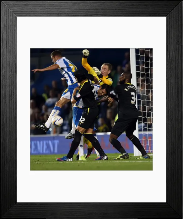 Framed Print : Brighton & Hove Albion vs. Sheffield Wednesday (2013-10-01) - A Home Game from the 2013-14 Season Framed Print : Brighton & Hove Albion vs. Sheffield Wednesday (2013-10-01) - A Home Game from the 2013-14 Season