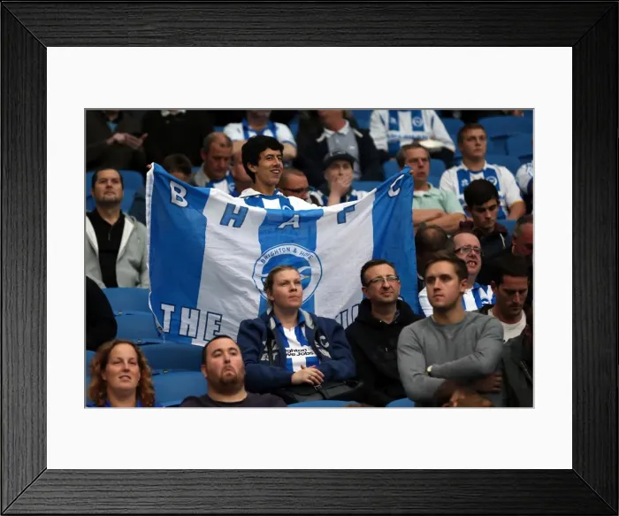 Framed Print : Brighton & Hove Albion vs. Nottingham Forest: Home Game - 2013-14 Season (5th October 2013) Framed Print : Brighton & Hove Albion vs. Nottingham Forest: Home Game - 2013-14 Season (5th October 2013)