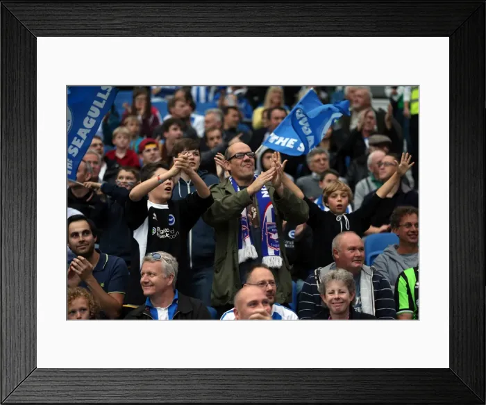 Framed Print : Brighton & Hove Albion vs. Nottingham Forest: Home Game, 2013-14 Season (5th October 2013) Framed Print : Brighton & Hove Albion vs. Nottingham Forest: Home Game, 2013-14 Season (5th October 2013)
