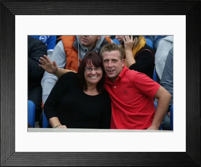 Framed Print : Brighton & Hove Albion FC: Electric Atmosphere - Crowd Shots from the 2013-14 Season at Amex Stadium (Nottingham Forest Game) Framed Print : Brighton & Hove Albion FC: Electric Atmosphere - Crowd Shots from the 2013-14 Season at Amex Stadium (Nottingham Forest Game)