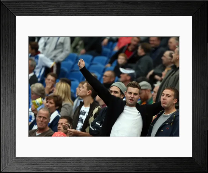 Framed Print : Brighton & Hove Albion 5-1 Nottingham Forest: A Resounding Home Victory from the 2013-14 Season Framed Print : Brighton & Hove Albion 5-1 Nottingham Forest: A Resounding Home Victory from the 2013-14 Season