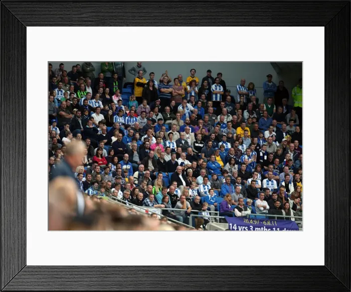 Framed Print : Brighton & Hove Albion vs. Nottingham Forest (2013-14 Home Game) Framed Print : Brighton & Hove Albion vs. Nottingham Forest (2013-14 Home Game)