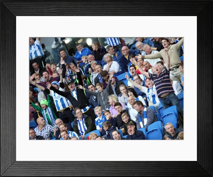 Framed Print : Brighton & Hove Albion vs. Nottingham Forest: Home Game (October 5, 2013) Framed Print : Brighton & Hove Albion vs. Nottingham Forest: Home Game (October 5, 2013)